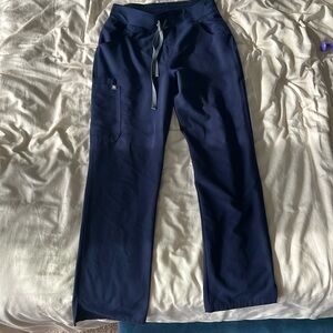 Figs scrub pants high waisted -navy